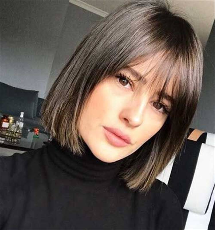 40 Charming And Gorgeous Bob Haircuts And Hairstyles With Bangs