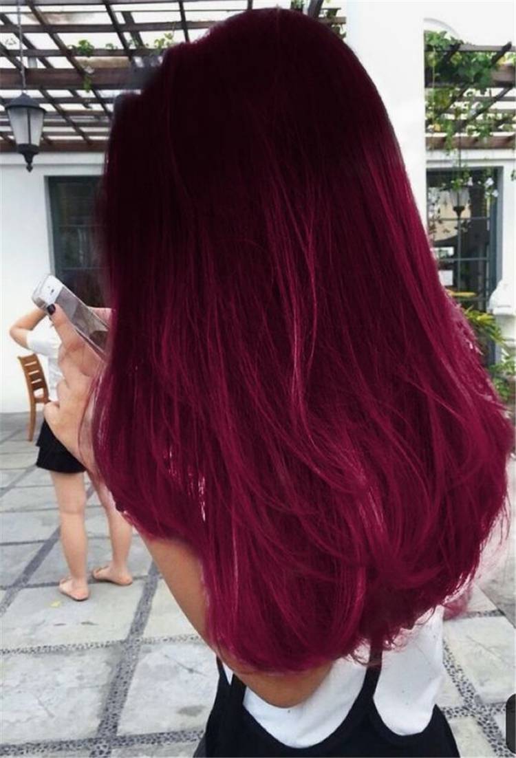 45 Best Burgundy Hair Color And Designs For Your Inspiration | Women
