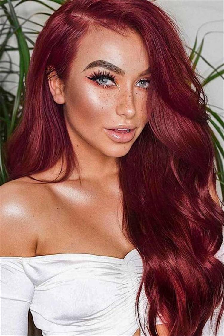 45 Best Burgundy Hair Color And Designs For Your Inspiration - Women