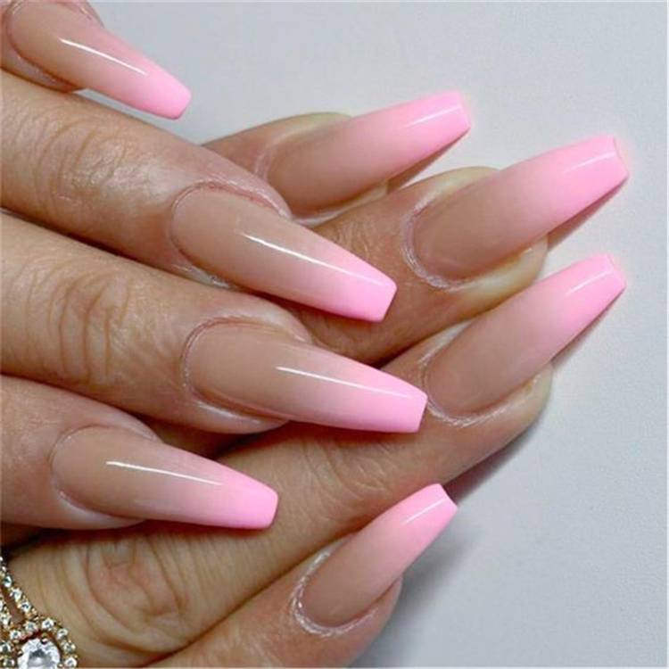 75 The Most Beautiful Ombre Acrylic Nails Designs You Ll Like To Have Women Fashion Lifestyle Blog Shinecoco Com