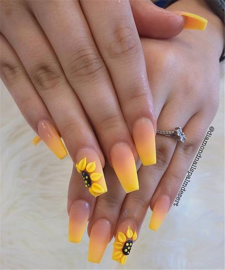 25 Gorgeous And Stunning Floral Nail Designs You Should Copy Right Now Women Fashion Lifestyle Blog Shinecoco Com