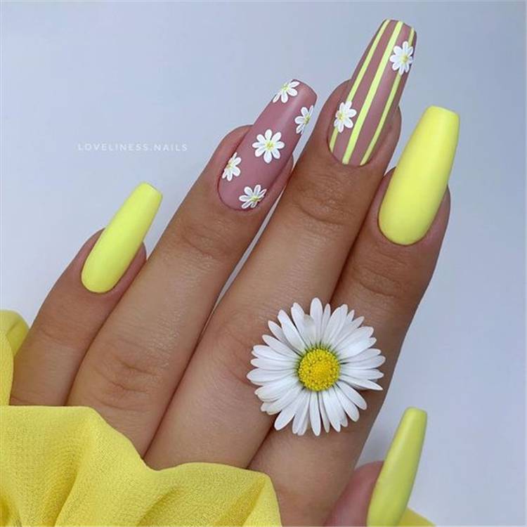 50 Gorgeous Floral Nail Designs You Must Fall In Love With Women Fashion Lifestyle Blog Shinecoco Com