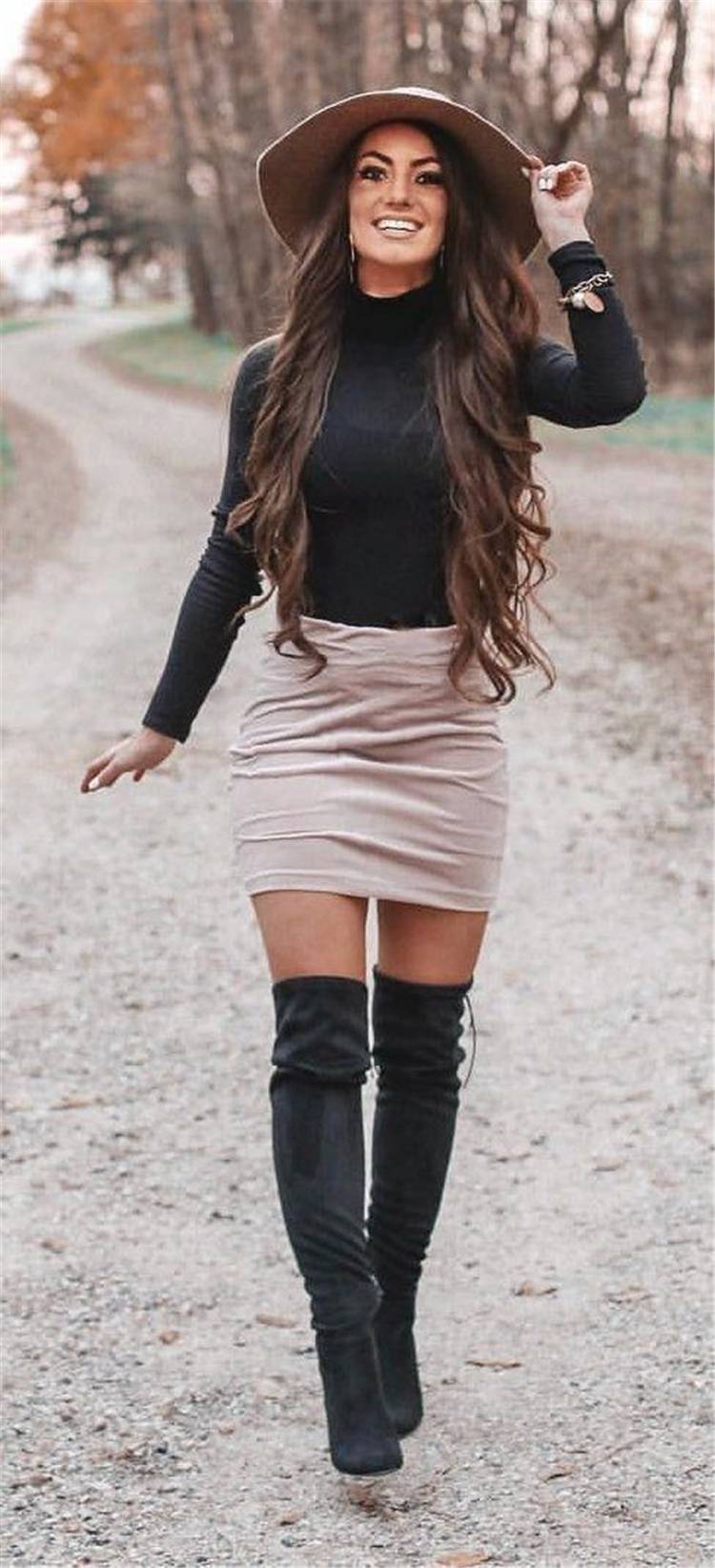 25 Classic And Fall Outfits With OverTheKnee Boots Women Fashion Lifestyle Blog