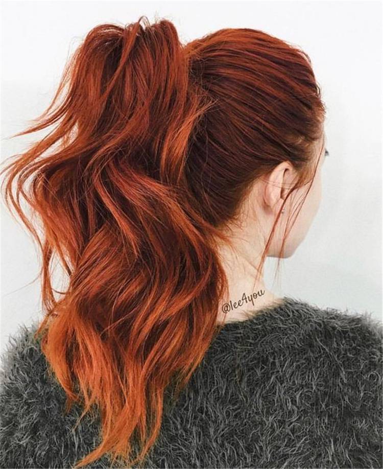 Gorgeous Ginger Copper Hair Colors And Hairstyles You Should Have In Winter; Winter Hairstyle; Winter Red Hair; Red Hair; Ginger Hair; Red Hair Color And Style; Red Hair Color; Red Hair Style; Giner And Red Hair Color; Best Winter Hairstyle; #winterhair #winterhaircolor #haircolor #hairstyle #gingerhaircolor #redhaircolor #gingercopper #ginger #red
