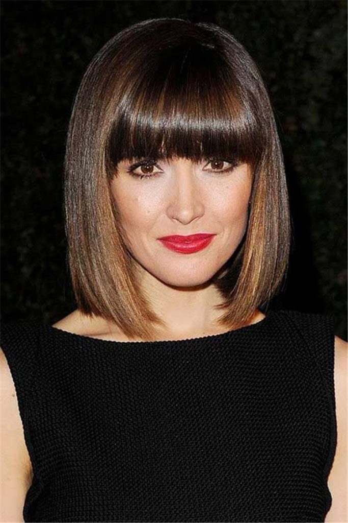 40 Charming And Gorgeous Bob Haircuts And Hairstyles With Bangs - Women ...