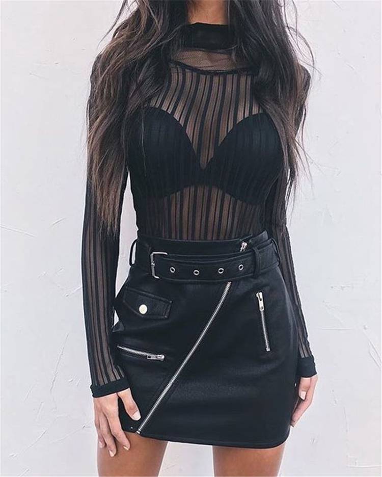 Leather Dresses In Spring And Winter; Leather Dresses Outfits; Leather Dress; Leather Dress In Spring; Spring Outfits; Outfits; Winter Outfits; Leather Dress In Winter; #winteroutfits #springoutfits #outfits #leatherdress #leatherdressoutfits