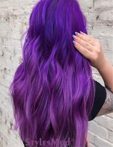 40 Must Have Purple/Lilac Hair Color & Style Ideas - Women Fashion ...