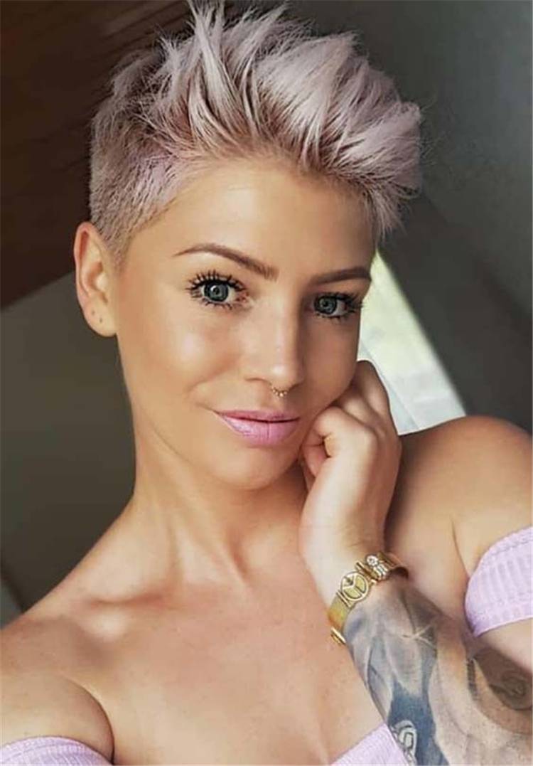 Sweet And Stylish Short Pixie Haircuts Or Hairstyles You Should Try This Year; Pixie Hairstyles; Pixie Haircuts; Pixie Haircuts Or Hairstyles For You; Haircut; Hairstyle; Stylish Haircut; Stylish Hairstyles; #pixiehaircut #pixiehairstyle #shortpixie #shortpixiehair #stylishhair #stylishhairstyle