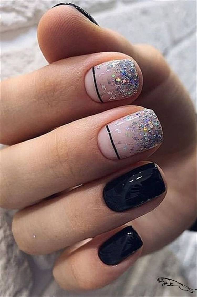 Gorgeous And Lovely Spring Square Nail Designs For You; Spring Nails; Nails; Square Nails; Spring Square Nails; Lovely Nails; Nail Art; #springnails #nails #squarenails #springsquarenails
