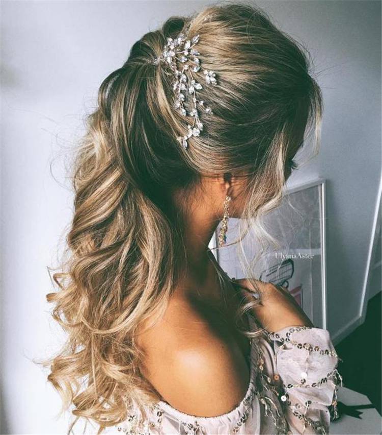30 Ideas For Half Up Half Down Wedding Hairstyles - Women Fashion ...