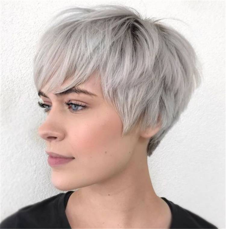 Gorgeous And Trendy Pixie Haircuts for Thick Hair You Will See This Year; Pixie Hairstyles; Pixie Haircuts; Pixie Haircuts Or Hairstyles For You; Haircut; Hairstyle; Stylish Haircut; Stylish Hairstyles; Pixie; #pixiehaircut #pixiehairstyle #shortpixie #shortpixiehair #trendyhair #stylishhairstyle