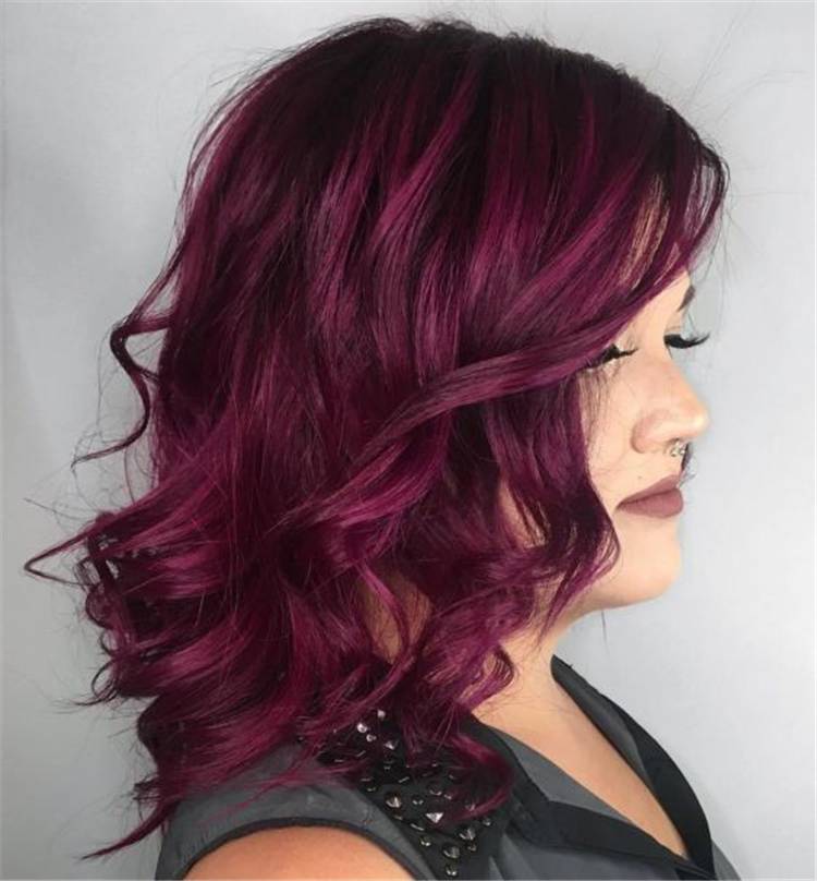 Gorgeous Shades Of Burgundy Hair Colors For Your Inspiration; Hair Shades; Burgundy Hair; Burgundy Hair Color; Burgundy Hair Designs; Burgundy; Burgundy Color; Woman Hair Color; Chic Hair Color; Gorgeous Hair Color; #haircolor #burgundyhaircolor #burgundycolor #burgundyhair #hairstyle #chichairstyle