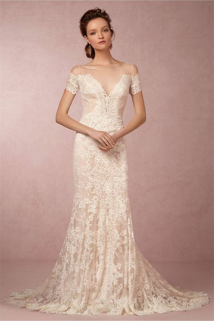 Gorgeous Wedding Dresses For The Perfect Summer Brides; White Wedding Dress; Brand Wedding Dress; Off The Shoulder Lace Wedding Dresses; Lace Long Sleeves Wedding Dress; Summer Wedding Dress; Gorgeous WeddingDress; #summerdress #summerweddingdress#weddingdress #gorgeousweddingdress