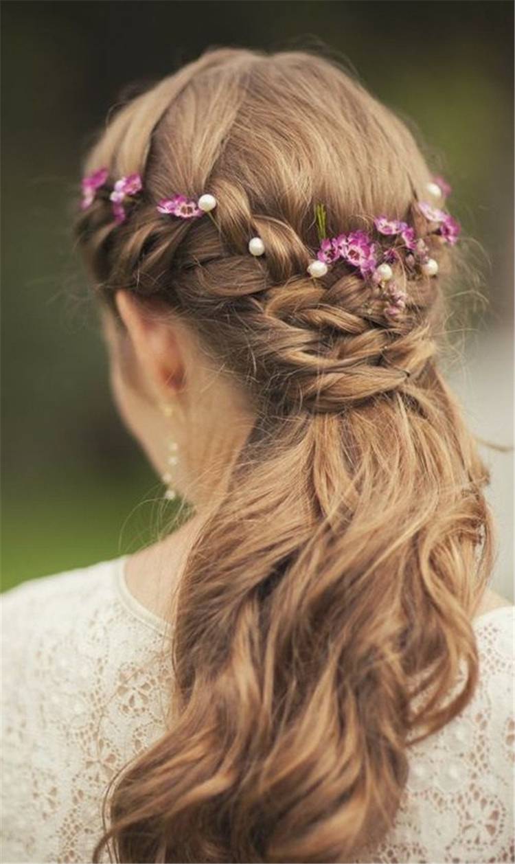 30 Ideas For Half Up Half Down Wedding Hairstyles - Women Fashion