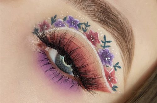 Trendy And Gorgeous Spring Makeup You Should Copy ASAP; Spring Makeup; Trendy Makeup; Gorgeous Makeup; Spring Eye Makeup; Spring Makeup Ideas; #makeup #springmakeup #gorgeousmakeup #trendymakeup
