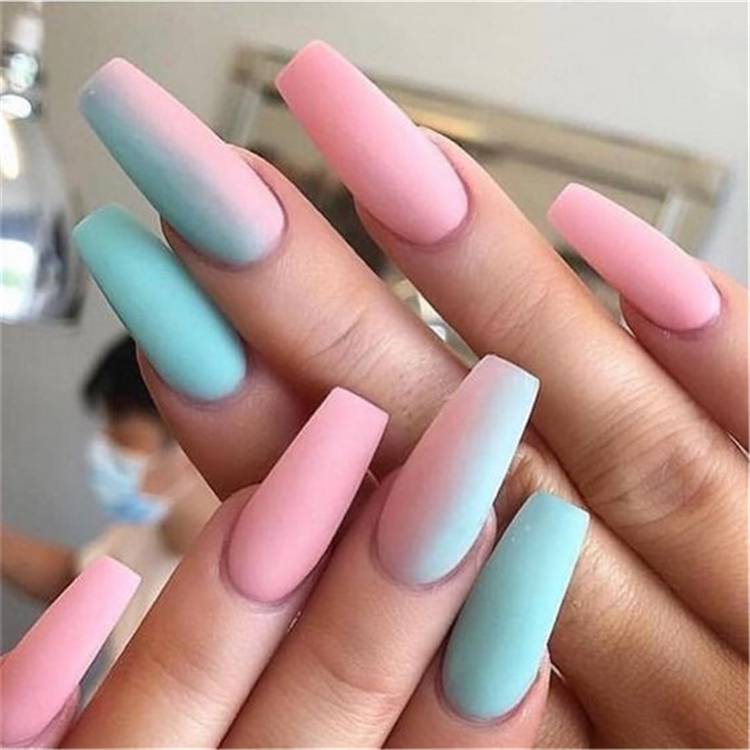 The Most Beautiful Ombre Acrylic Nails Designs You