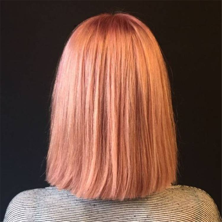 Gorgeous Rose Gold Hair Colors You Will Fall In Love With Instantly; Rose Gold Hair; Rose Gold Hair Color; Rose Gold Hair Color Ideas; Gorgeous Hair; Hairstyles; Rose Gold; Rose Gold Fashion; Rose Gold Hairstyles; #rosegold #rosegoldhair #haircolor #hairstyle