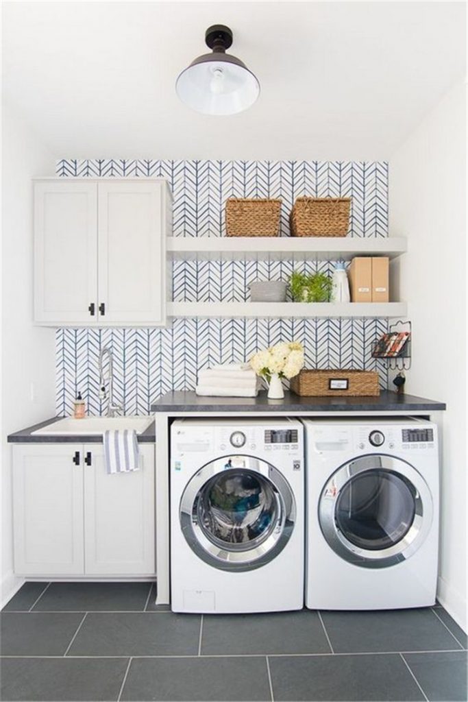 55+ Smart Laundry Room Arrangement Ideas To Save Your Space - Women ...