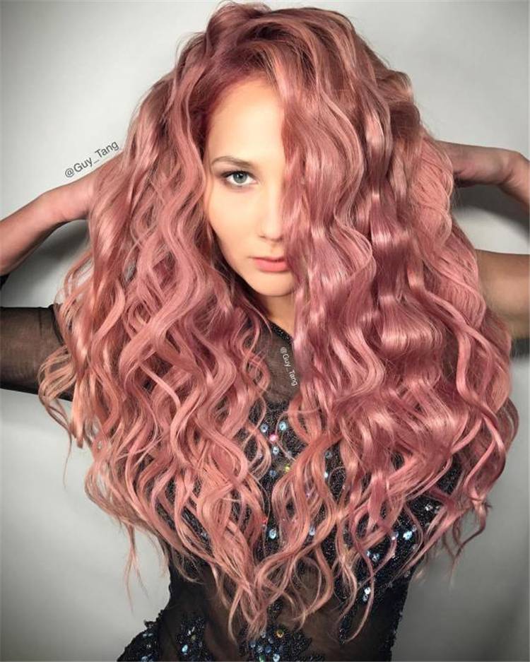 Gorgeous Rose Gold Hair Colors You Will Fall In Love With Instantly; Rose Gold Hair; Rose Gold Hair Color; Rose Gold Hair Color Ideas; Gorgeous Hair; Hairstyles; Rose Gold; Rose Gold Fashion; Rose Gold Hairstyles; #rosegold #rosegoldhair #haircolor #hairstyle