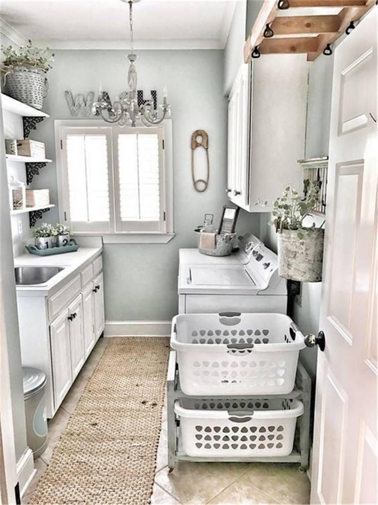 Small Laundry Room Decoration Ideas For You; Small Laundry Room; Laundry Room; Laundry Room Decoration; Small Laundry Room Decoration; Home Decor; Laundry Room Decor; Small Laundry Room Decor;Smart Laundry Room Arrangement Ideas To Save Your Space #laundry #laundryroom #laundryroomarrangement #laundrydecor #smalllaundryroom