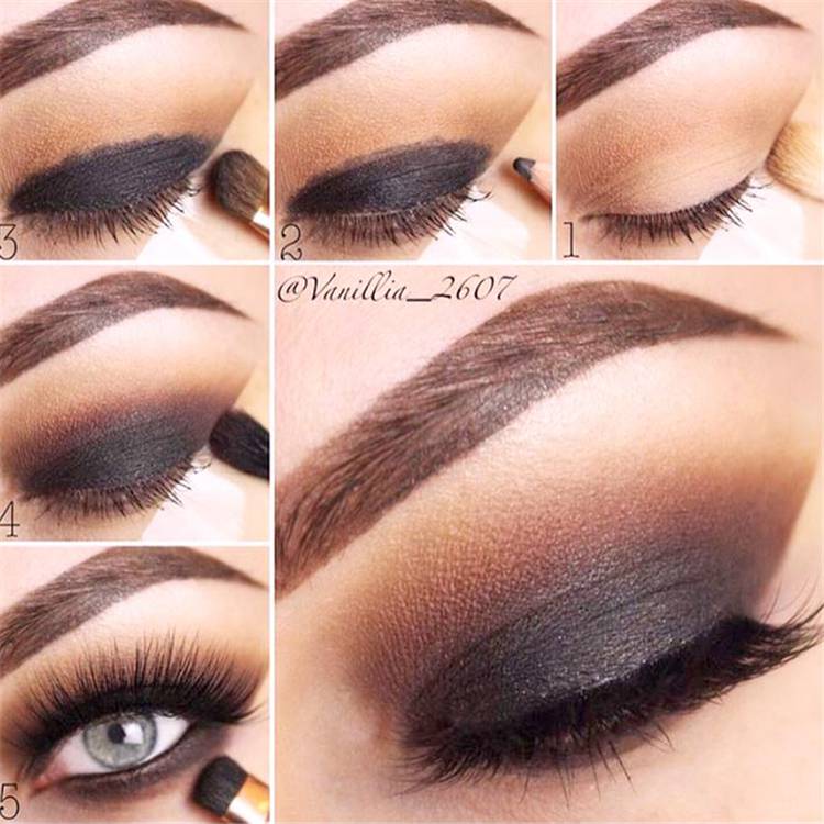 How To Have A Perfect And Easy Smokey Eye Makeup; Makeup Ideas; Makeup; Smokey Makeup; Smokey Makeup Ideas; Easy Makeup; Easy Smokey Makeup; Eye Makeup #makeup #eyemakeup #smokeymakeup #makeupidea