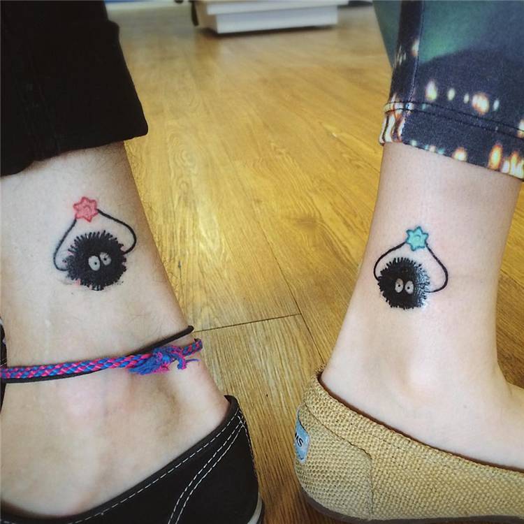 Best Friend Matching Tattoo Ideas For Your Inspiration; Friend Matching Tattoo; Matching Tattoo; Tattoo; Friend Tattoo; Tattoo Designs #tattoo #friendtattoo #friendmatchingtattoo #matchingtattoo #tattoodesigns
