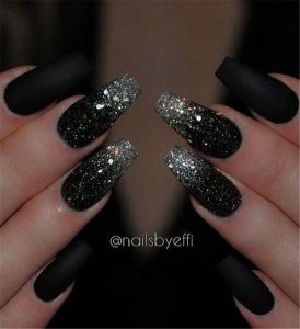 20 Stunning Black Nail Designs You Must Have This Summer - Women ...