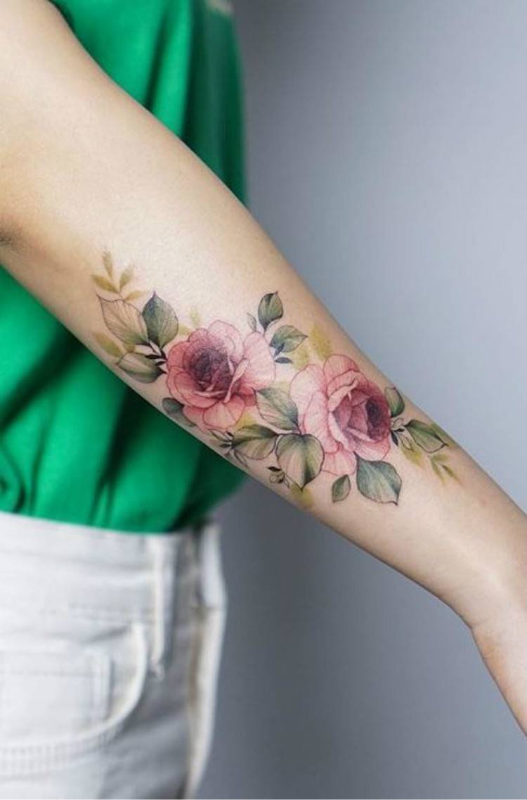 Stunning Watercolor Tattoo Designs You Must Love; Watercolor Tattoo Ideas; Tattoo; Floral Watercolor Tattoo; Rose Watercolor Tattoo; Bird Watercolor Tattoo; Quotes Watercolor Tattoo; Leg Watercolor Tattoo; High Thigh Watercolor Tattoo; Shoulder Watercolor Tattoo; #watercolortattoo #tattoo #floraltattoo #floralwatercolortattoo #rosewatercolortattoo