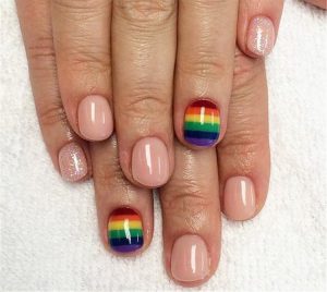 25 Gorgeous Rainbow Nail Designs To Rock This Summer - Women Fashion ...