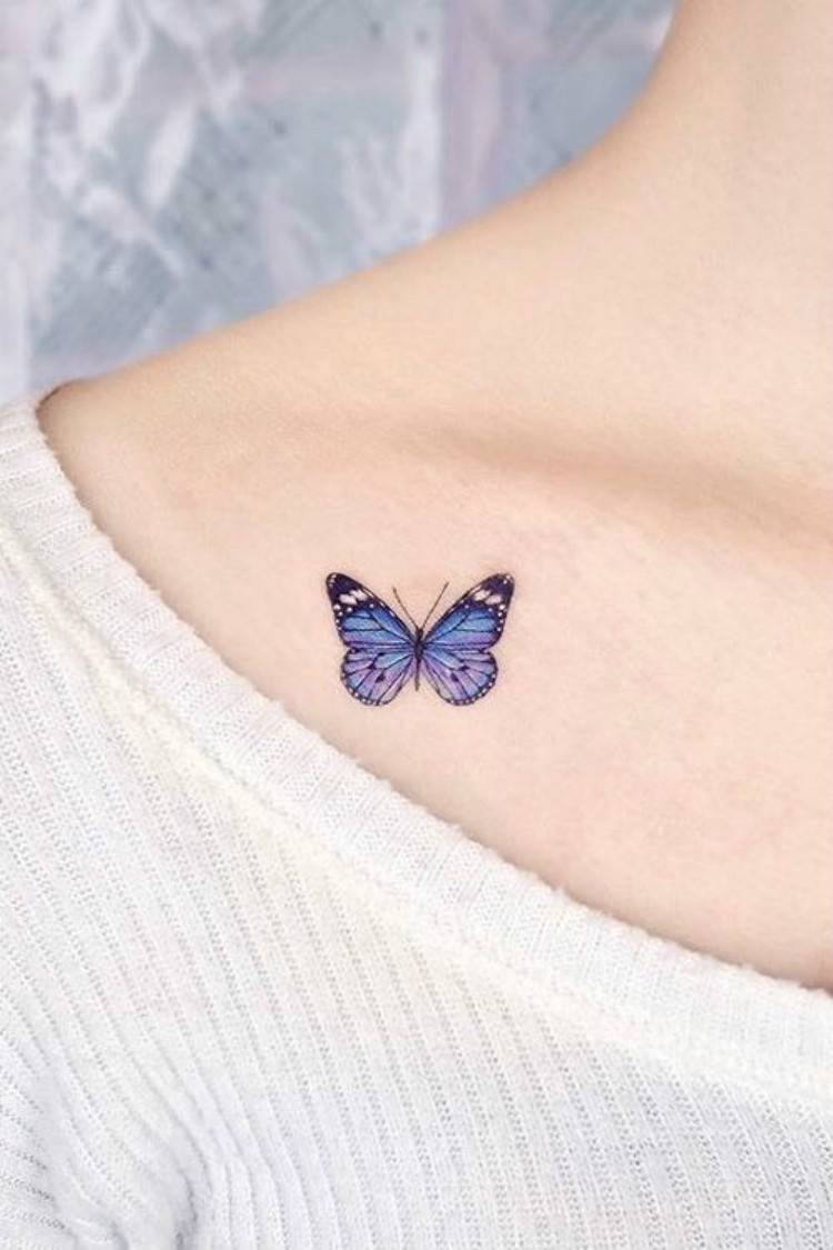 Gorgeous And Cute Butterfly Tattoo Designs You Would Love; Butterfly Tattoo; Tattoo; Cute Tattoo; Butterfly Tattoo Designs; Tiny Butterfly Tattoo; Collar Butterfly Tattoo; Rib Butterfly Tattoo #butterflytattoo #tattoo #butterfly #tattoodesign #tinybutterflytattoo #cutetattoo 