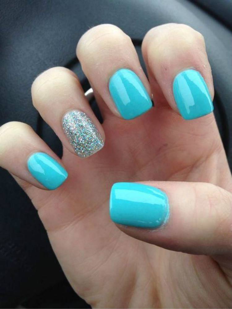 Amazing And Pretty Blue Nail Designs You Desire To Have; Blue Nails; Summer Nails; Square Nail; Coffin Nail; Stiletto Nail; Cute Nails; Blue Square Nail; Blue Coffin Nail; Blue Stiletto Nail; #nails #bluenails #bluesummernail #summernails #coffinnails #stilettonails #squarenails