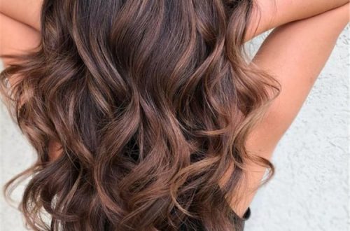 Chic And Gorgeous Brown Hair With Highlights For You; Hair Color; Hair Highlights; Brown Hair; Brown Hair Highlights; Blonde Highlights; Red Highlights; Purple Highlights #hair #haircolor #hairhighlights #highlights #redhighlights #purplehighlights #blondehighlights #brownhair