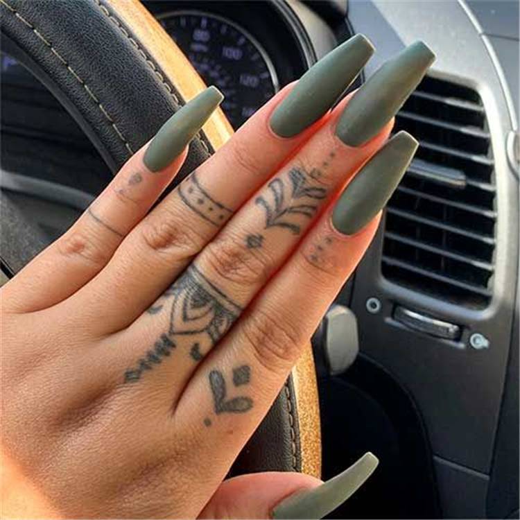 Beauty Tips N Tricks  What a hard choice Matte or glossy          nails nailart nailsofinstagram naildesigns mani manicure  beautytips glam green olivegreen greennails mattenails glossynails   Facebook