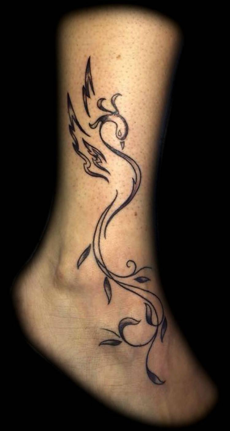 Gorgeous Phoenix Tattoo Designs You Must Love And Try; Phoenix Tattoo; Tattoo; Tattoo Design; Arm Phoenix Tattoo; Leg Phoenix Tattoo; Back Phoenix Tattoo; Thigh Phoenix Tattoo; Ankle Phoenix Tattoo #tattoo #tattoodesign #phoenix #phoenixtattoo #armtattoo #legtattoo #backtattoo #ankletattoo #thightattoo