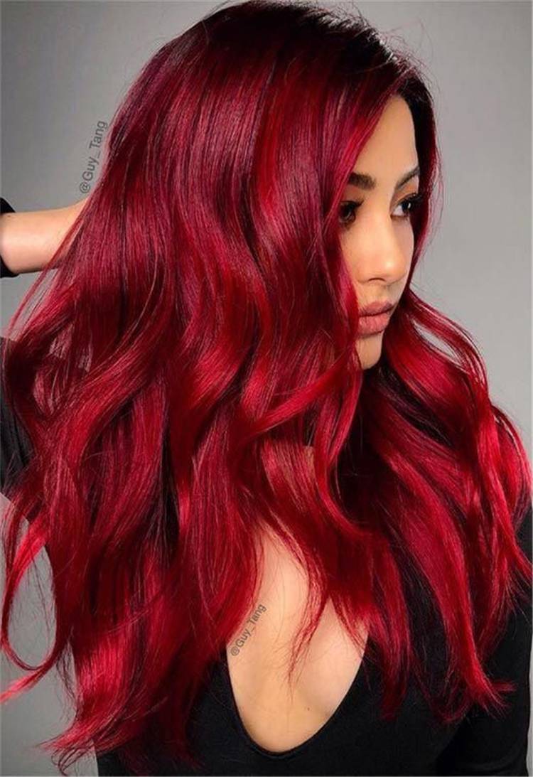 Amazing And Gorgeous Hair Colors You Need To Try; Hair Idea; Hair Color; Blue Hair; Pink Hair; Gray Hair; Red Hair; Purple Hair; Hairstyles #haircolor #hairidea #hairstyle #bluehair #pinkhair #grayhair #redhair #purplehair