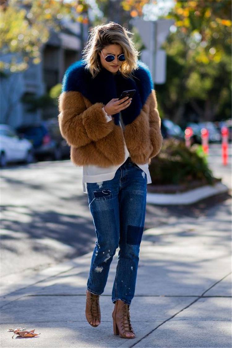 30 Ways To Rock This Winter With A Faux Fur Outfit; Winter Outfits; Outfits; Winter Coat; Faux Fur Jacket; Faux Fur Coat; Faux Fur Vest; Winter Faux Fur Outfits #winteroutfit #outfits #fauxfurjacket #fauxfurcoat #fauxfurvest 