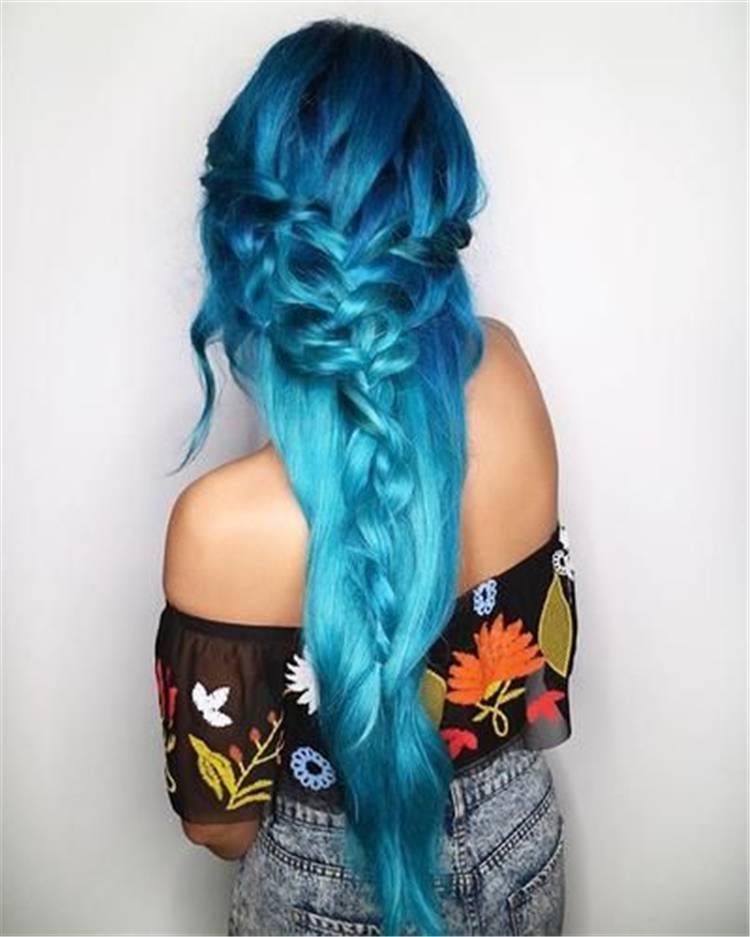 Amazing And Gorgeous Hair Colors You Need To Try; Hair Idea; Hair Color; Blue Hair; Pink Hair; Gray Hair; Red Hair; Purple Hair; Hairstyles #haircolor #hairidea #hairstyle #bluehair #pinkhair #grayhair #redhair #purplehair