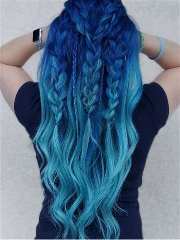 Amazing And Gorgeous Hair Colors You Need To Try; Hair Idea; Hair Color; Blue Hair; Pink Hair; Gray Hair; Red Hair; Purple Hair; Hairstyles #haircolor #hairidea #hairstyle #bluehair #pinkhair #grayhair #redhair #purplehair