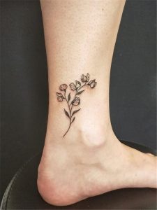 25 Pretty Ankle Tattoo Designs For Your Inspiration - Women Fashion ...