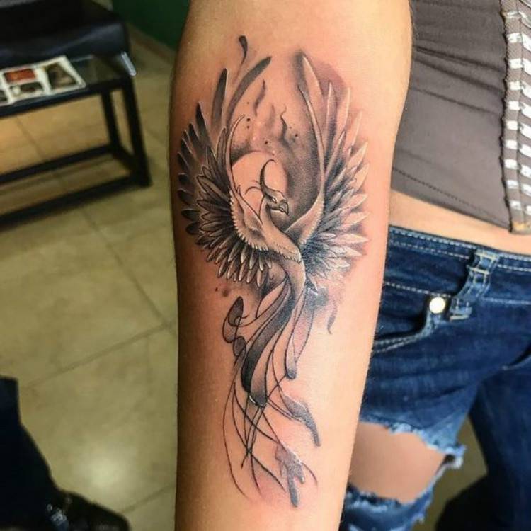 Phoenix tattoo girl