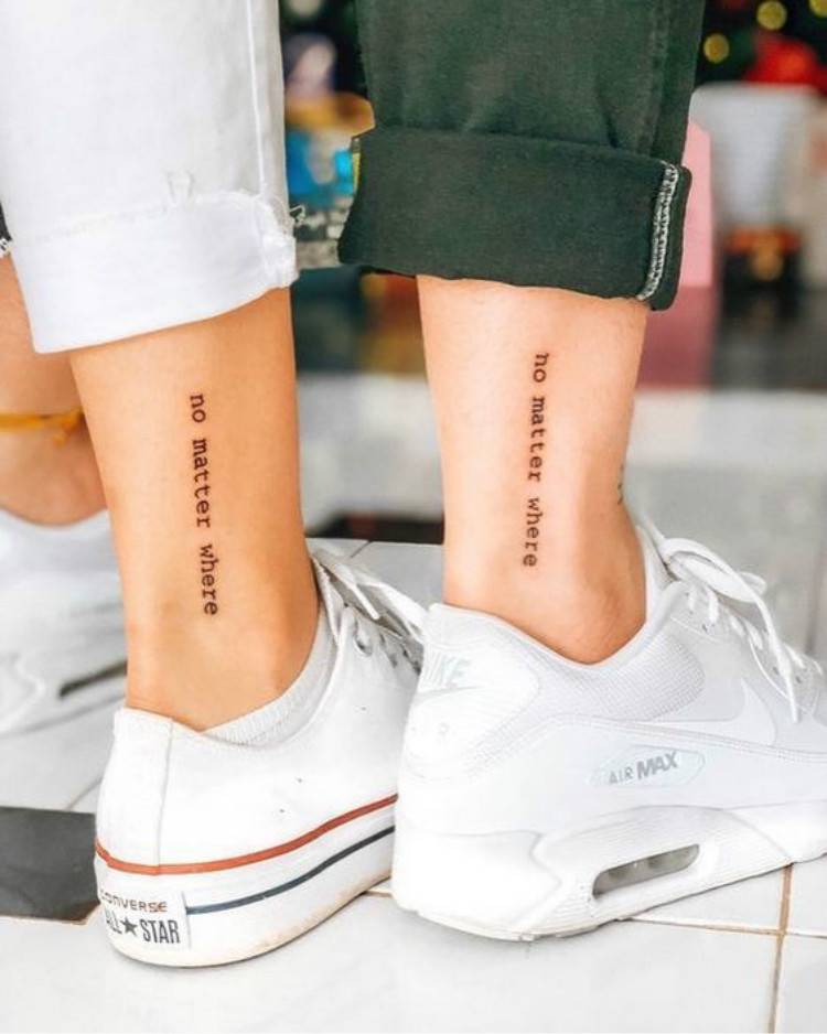 Romantic And Sweet Couple Matching Tattoo Designs For You; Couple Tattoo Ideas; Couple Tattoos; Matching Couple Tattoos;Simple Couple Matching Tattoo;Tattoos;  #Tattoos #Coupletattoo#Matchingtattoo#valentine's #valentine'stattoo 