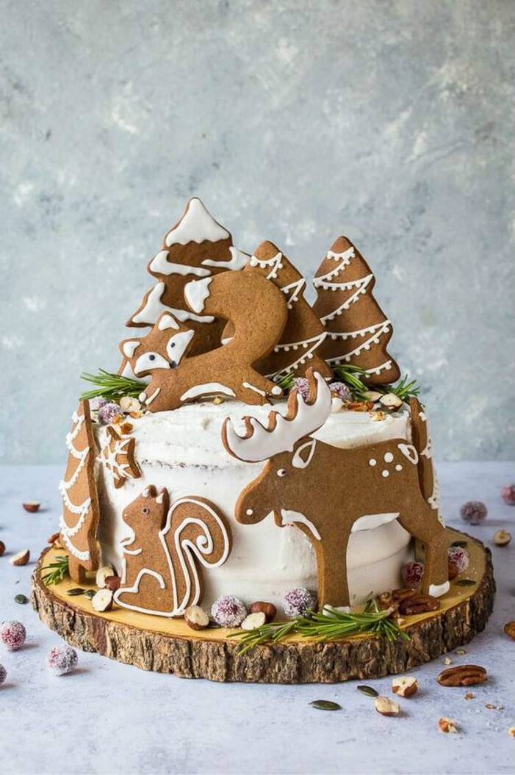 Pretty And Adorable Christmas Cakes You Love To Have; Christmas Cake; Christmas; Christmas Holiday; Pretty Cake; Holiday Cake; Cake; Winter Cake; Berry Christmas Cake; #christmas #christmascake #christmasberrycake #cake #wintercake #holidaycake #prettycake