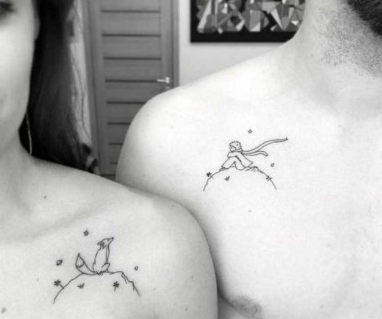 Romantic And Sweet Couple Matching Tattoo Designs For You; Couple Tattoo Ideas; Couple Tattoos; Matching Couple Tattoos;Simple Couple Matching Tattoo;Tattoos;  #Tattoos #Coupletattoo#Matchingtattoo#valentine's #valentine'stattoo 