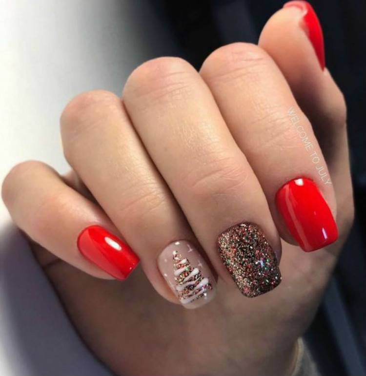 Gorgeous Winter Nail Designs Are Perfect For You; Rhinestones Nails; Winter Nails; Winter Square Nails; Winter Coffin Nails; Winter Stiletto Nails; Holiday Nails #nailsdesign #christmasnails #nails #cwintercoffinnails #winterstilettonails #holidaysquarenails #holidaynails #winternails