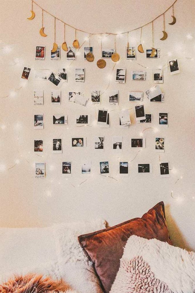 30 Gorgeous String Lights Decoration Ideas In The Bedroom - Women ...