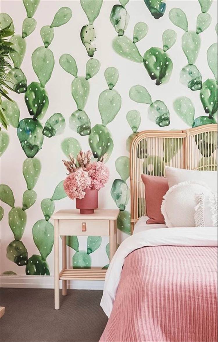 Pretty Spring Bedroom Decoration Ideas With Different Accents; Home Decor; Bedroom Decor; Bedroom; Spring Bedroom; Spring Home Decor; Flower Home Decor; Cozy Bedroom; Spring Accent; #homedecor #springhomedecor #bedroom #springbedroom #bedroomdecor #floralbedroom #springaccent #pinkbedroom #yellowbedroom #redaccentbedroom