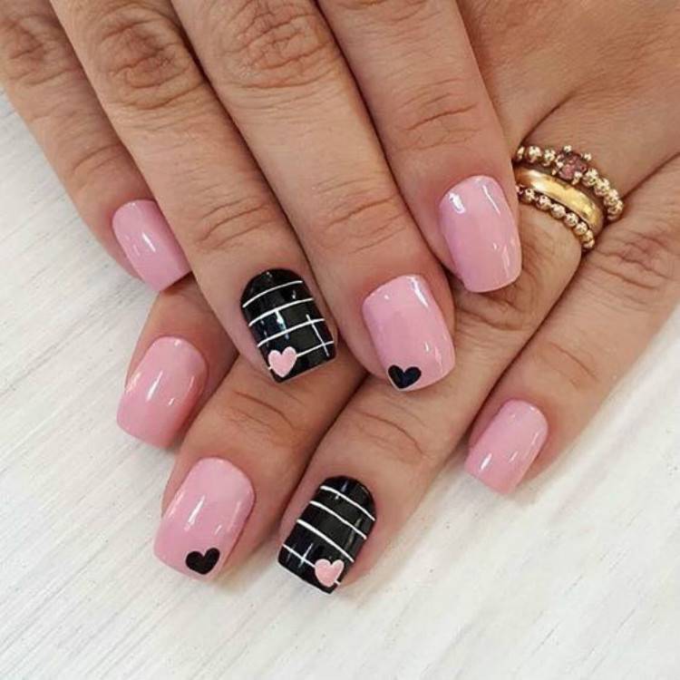 Lovely And Gorgeous Nail Designs For Your Valentine's Day; Valentine's Day nails; Square Valentines Nail; Coffin Valentines Nail; Stiletto Valentines Nail; Romantic heart shape nails; acrylic nails;Heart Shape Nails; #valentine #valentinenail #nails #naildesign #chicnails #squarevalentinesnail #coffinnail 