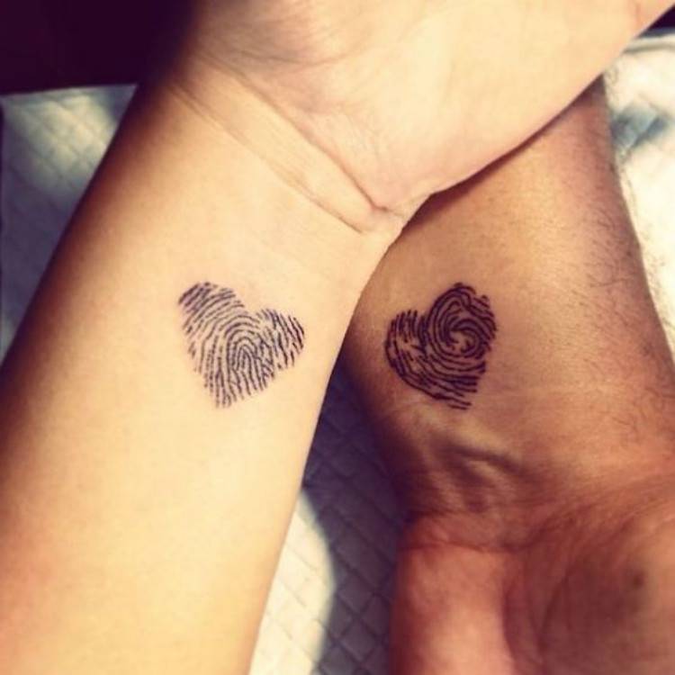 25 Best Valentine's Couple Matching Tattoo Designs You Need To Try