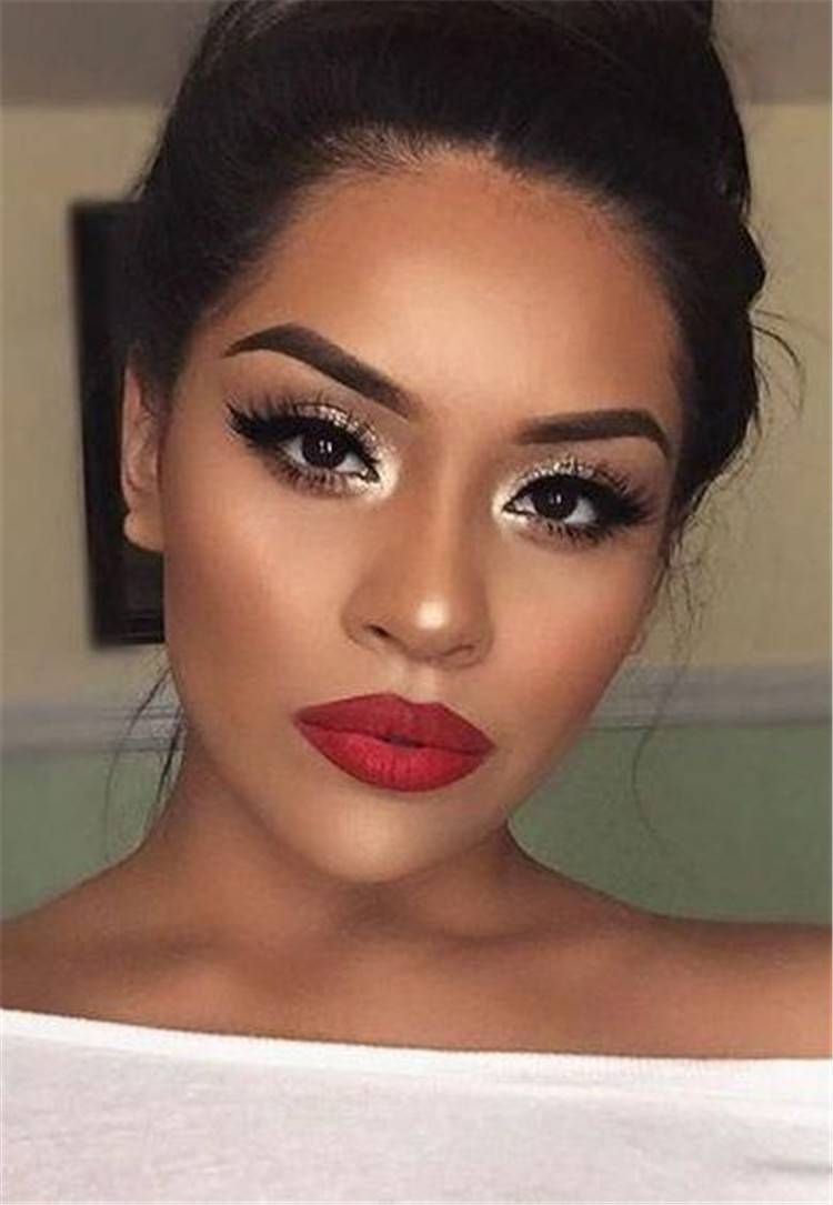 Sexy And Gorgeous Makeup Looks For Your Valentine's Date; Valentines D...