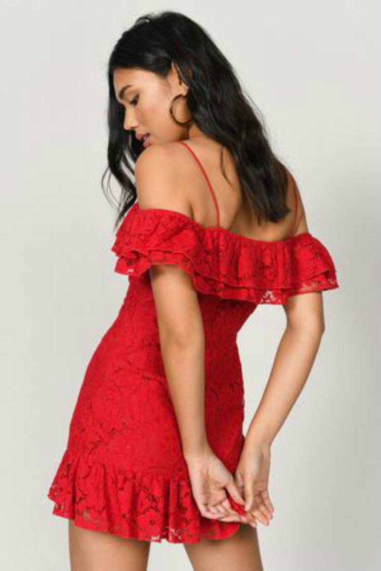 Gorgeous Lace Dresses To Wear On Valentines Day; Lace Dress; White Lace Dress; Black Lace Dress; Red Lace Dress; Pink Lace Dress; Purple Lace Dress; Valentines Dress; Valentines Day; Short Lace Dress #lacedress #blacklacedress #redlacedress #pinklacedress #purplelacedress #valentinesdress #valentine #valentinesday #shortlacedress
